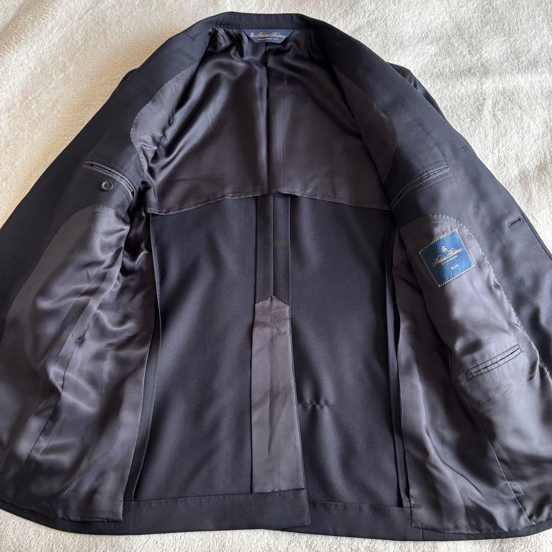 ブルックスブラザーズ SLIM テーラードジャケット 金ボタン ネイビー M