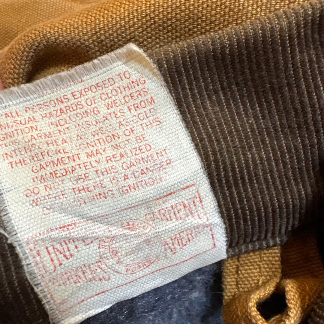 Carhartt カーハートUSA製　星タグ ミシガンチョアコート　カバーオール