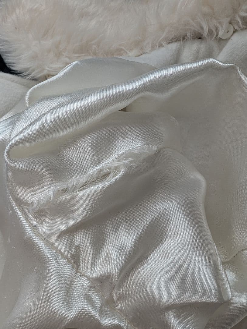 LIZLISA ファー襟 ダブルコート サイズ０　※難あり