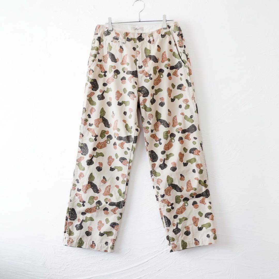 ichi Antiquites CAMO Chino Pants イチ カモフラ