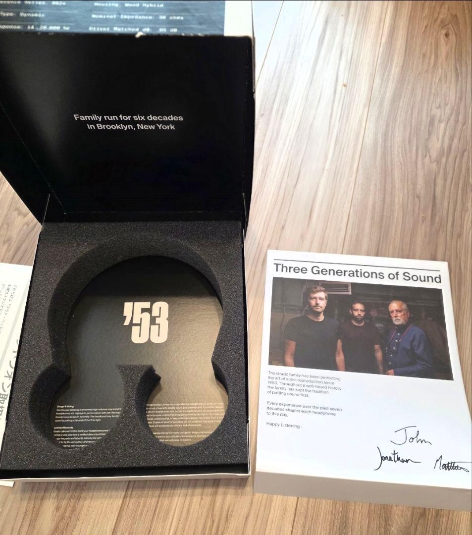 GRADO RS-2X 有線ヘッドホン