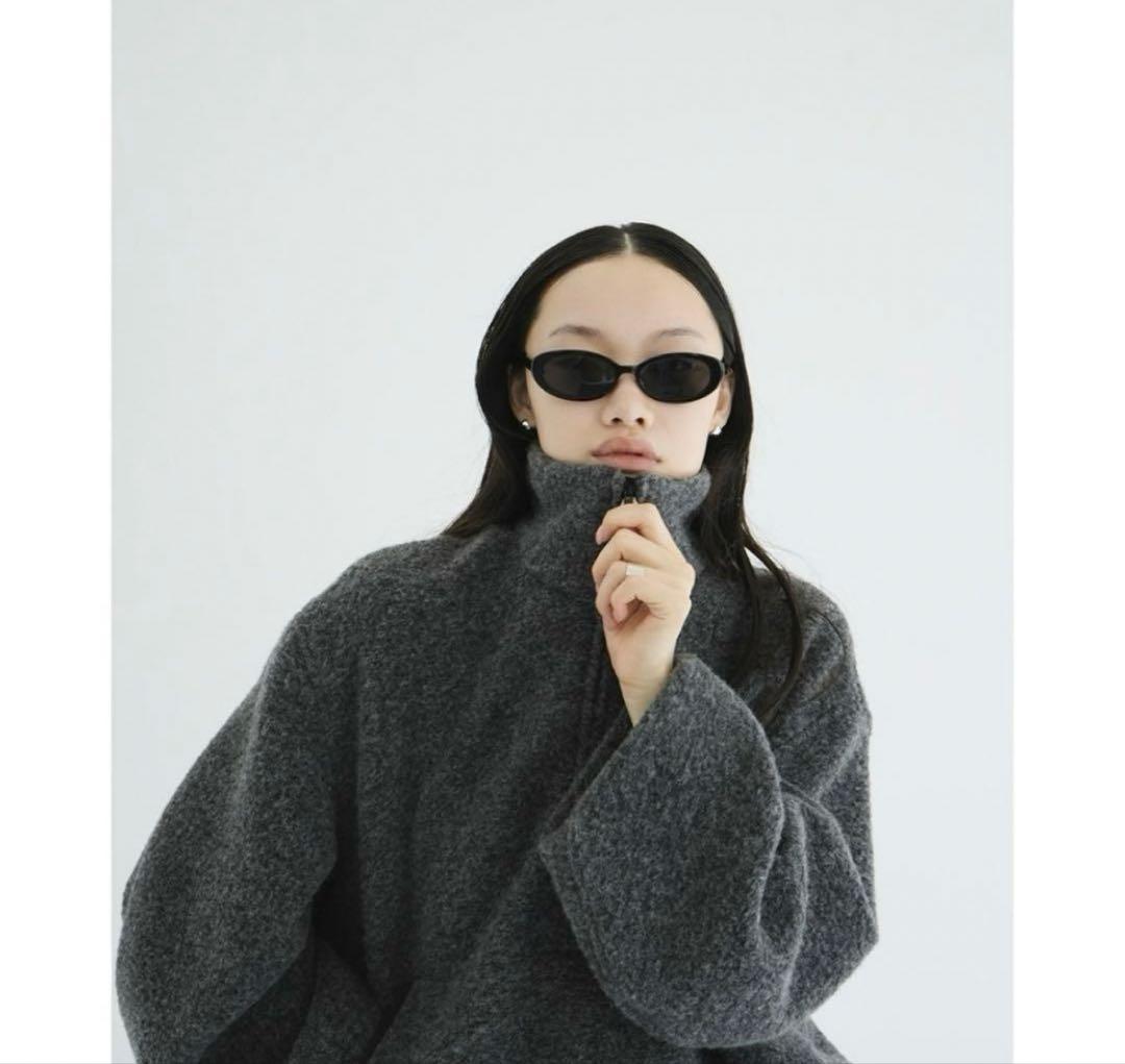 CLANE SLIVER HALF ZIP TOPS サイズ1