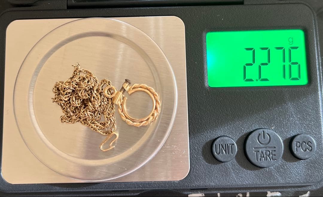 14金ネックレス(ジャンク品) 2.276ｇ