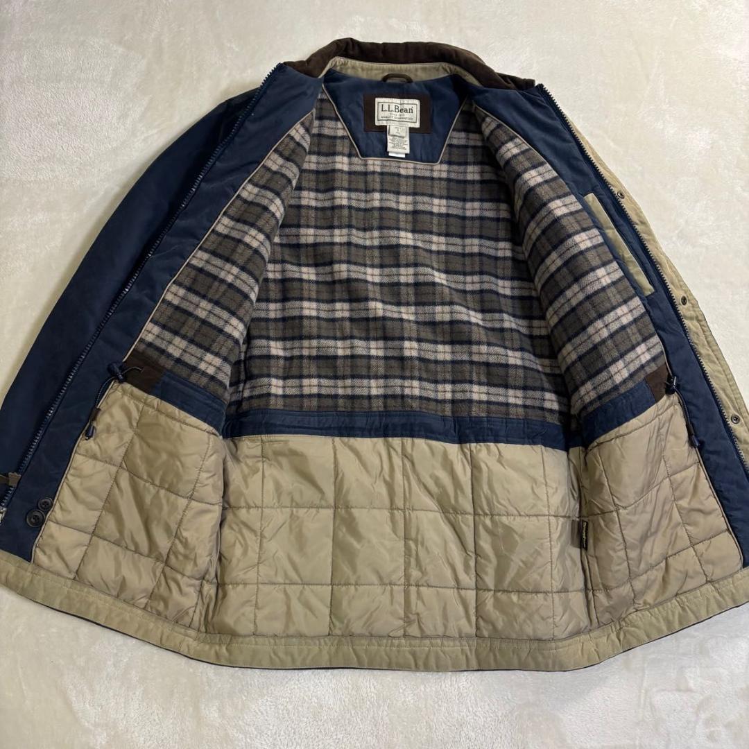 L.L.Bean エルエルビーン フィールドコート ネイビー カバーオール S