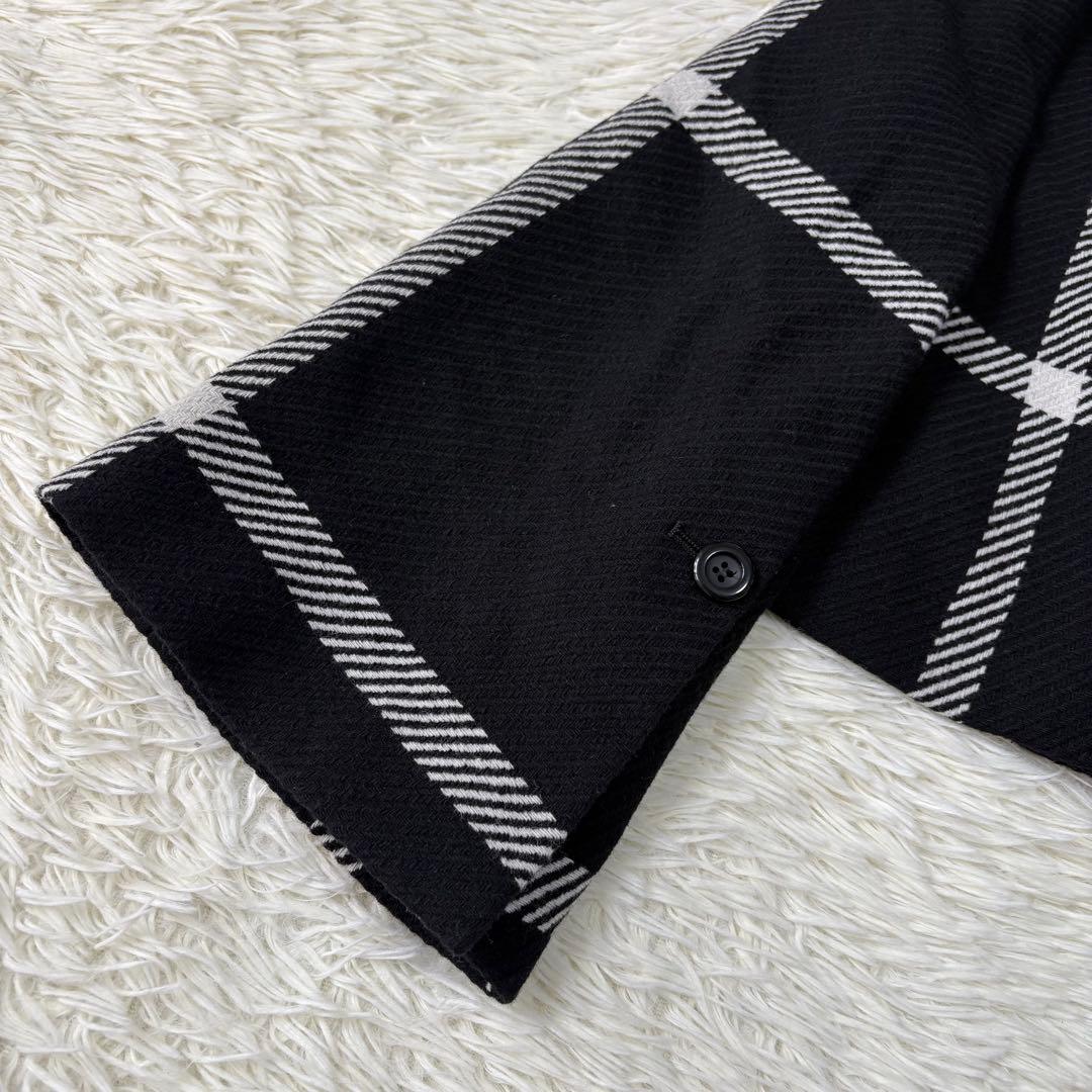 shéller シェリエ 2023 チェックコート ジャケット クロップド丈