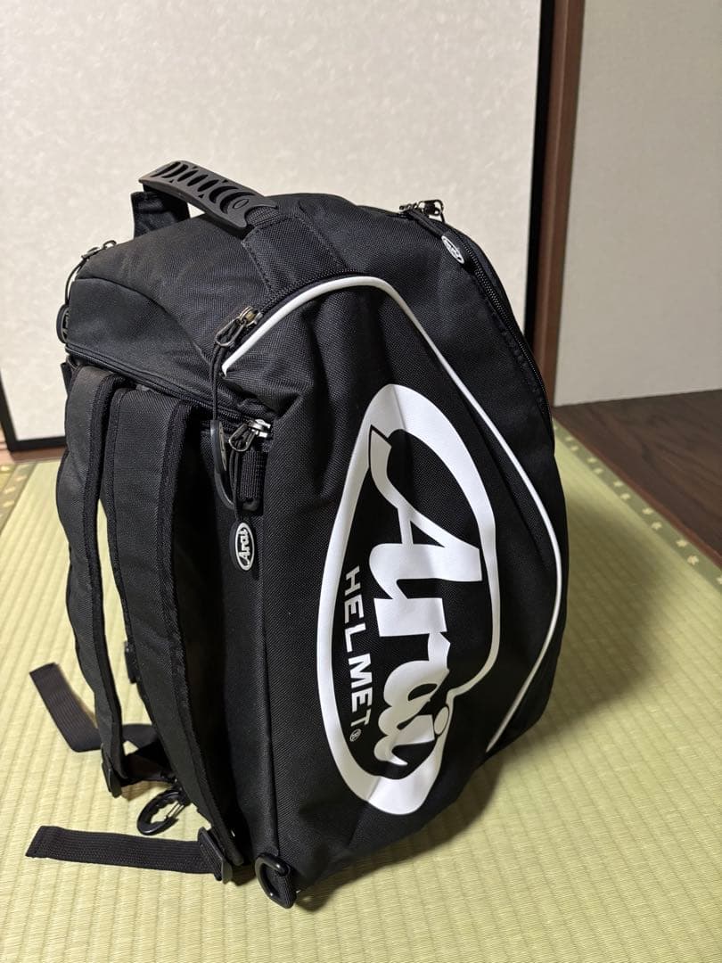 アライヘルメットバッグ　2wayバックパック