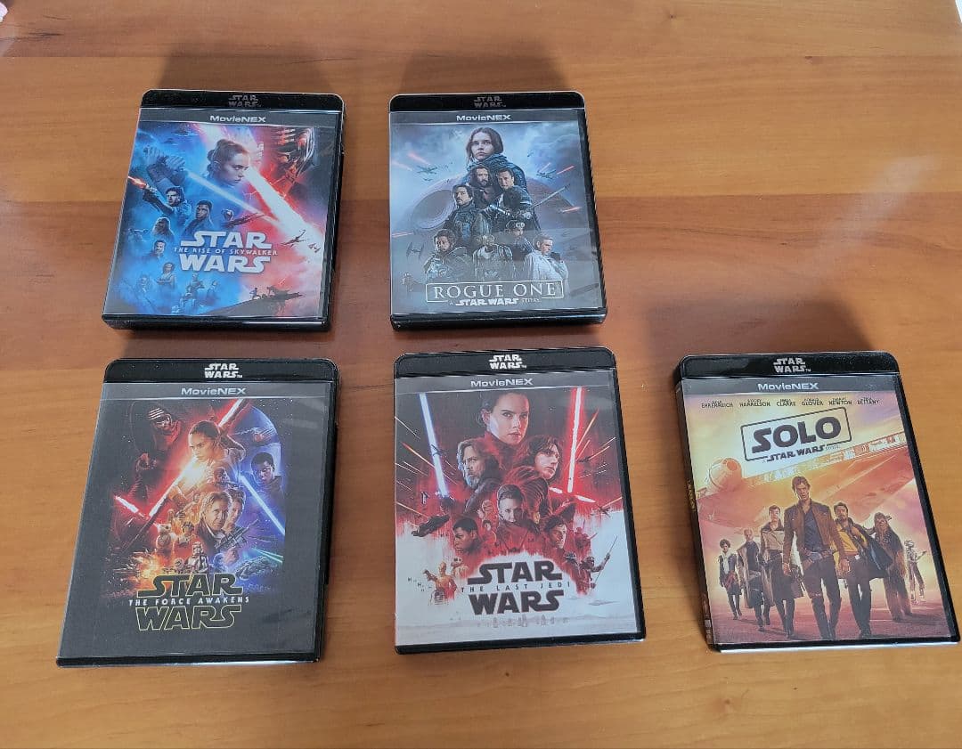 【美品】スターウォーズ　EP7.8.9+2作品　DVD 　Blu-ray