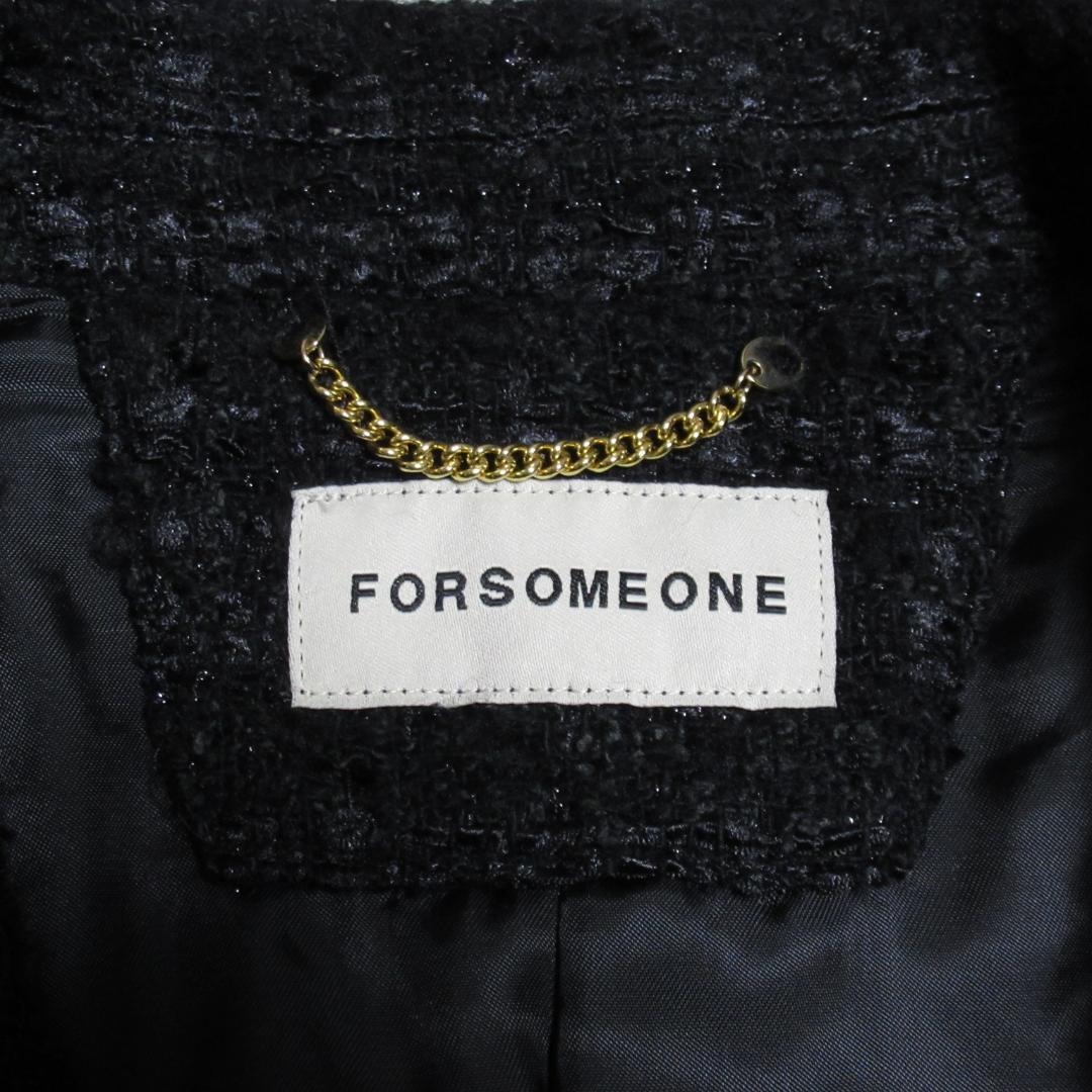 FORSOMEONE TweedJacket フォーサムワン ツイードジャケット