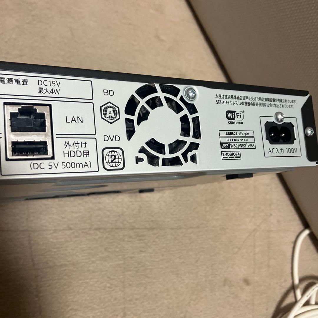 美品 SHARP　AQUOS　ブルーレイ　2B-C20BW1　2020年製