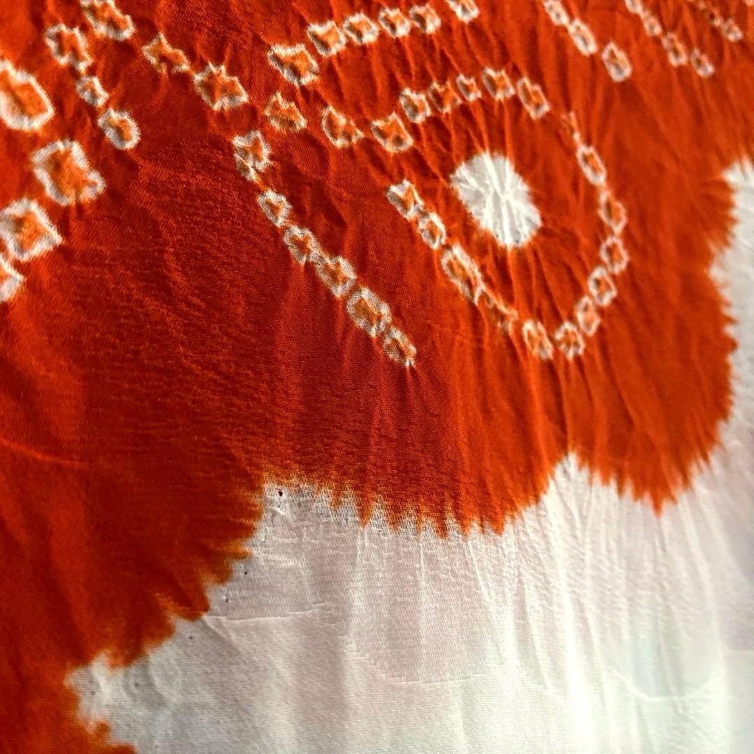 正絹　振袖用長襦袢　裄丈 66cm 袖丈 112cm 豪華絞り染め