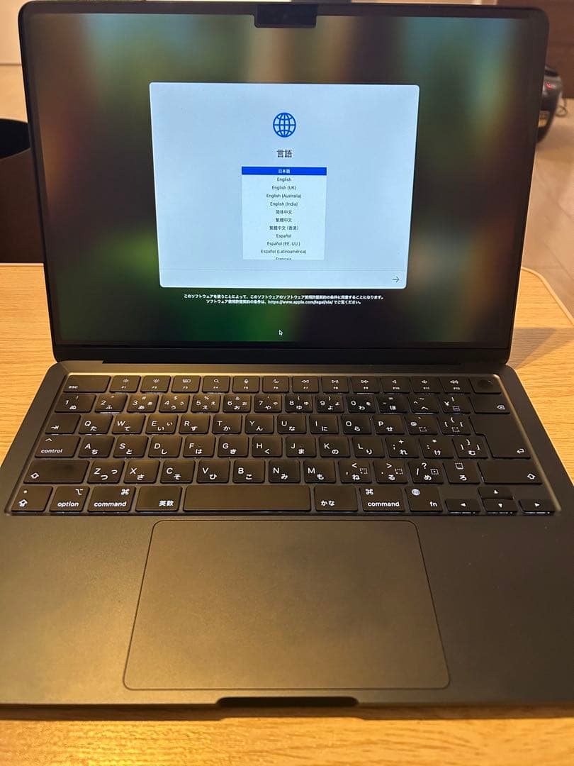 MacBookAir M2 13.6インチ 8GB / 256GB ミッドナイト