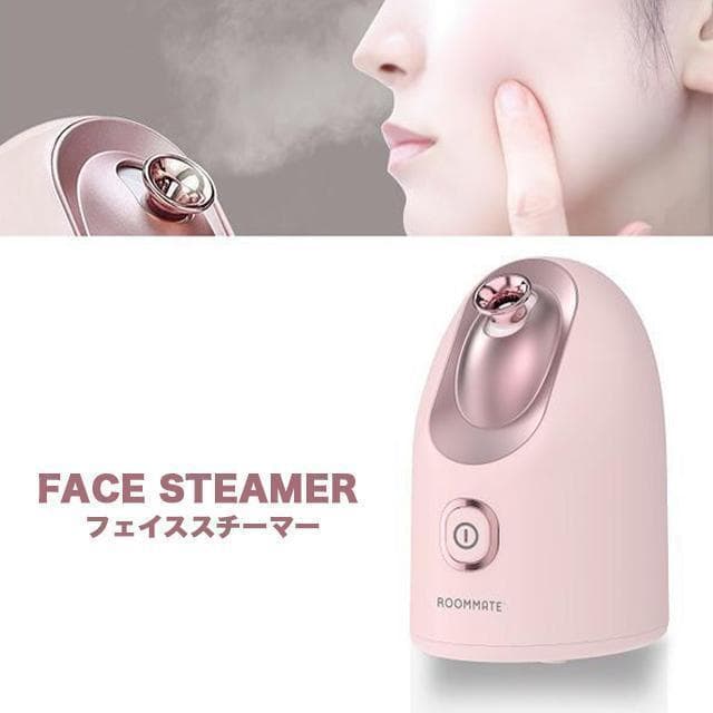 【新品】フェイススチーマー 美顔器 スチーマー ミスト 顔 髪 アロマ