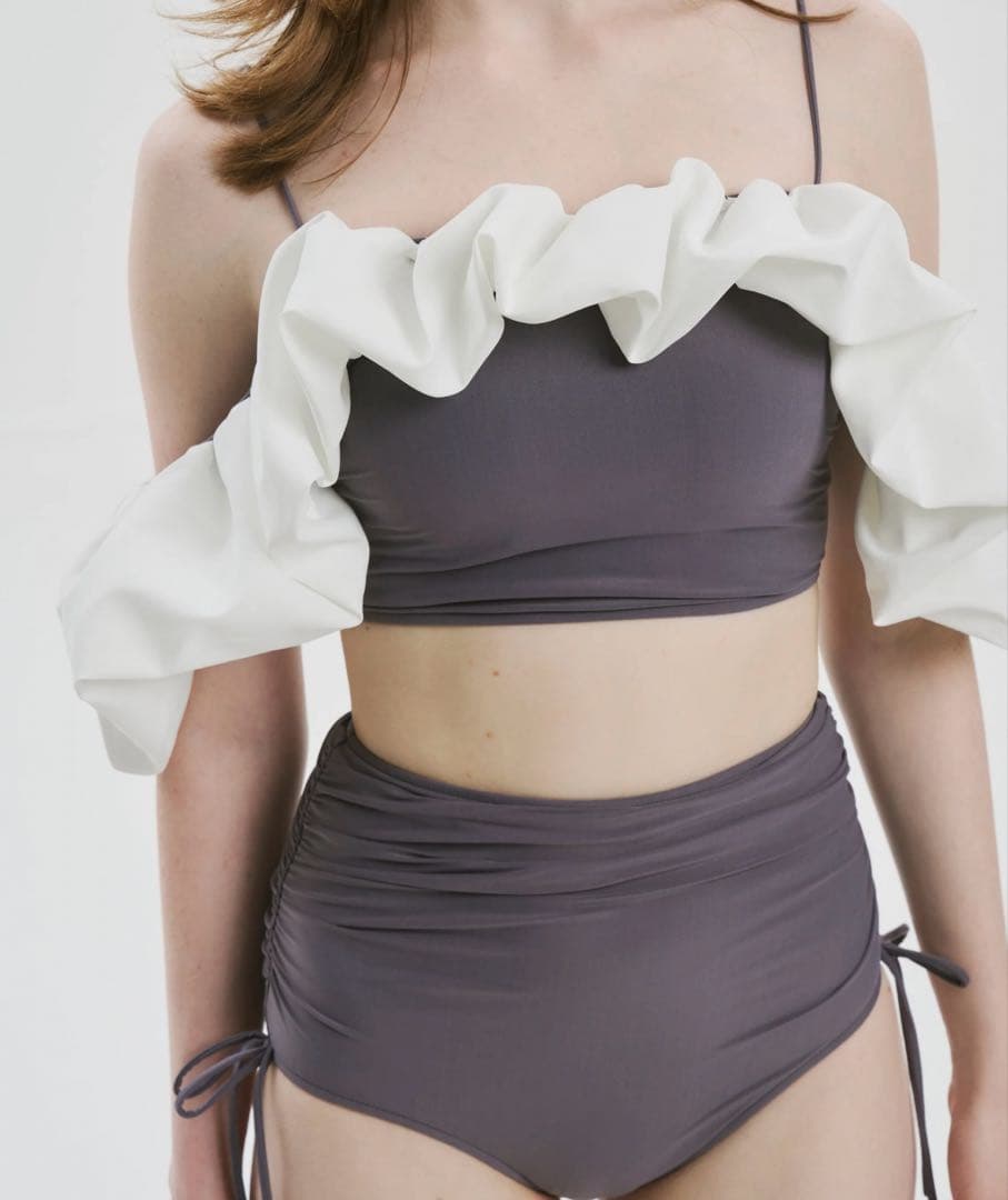 THE TOE フリル水着 セパレート M