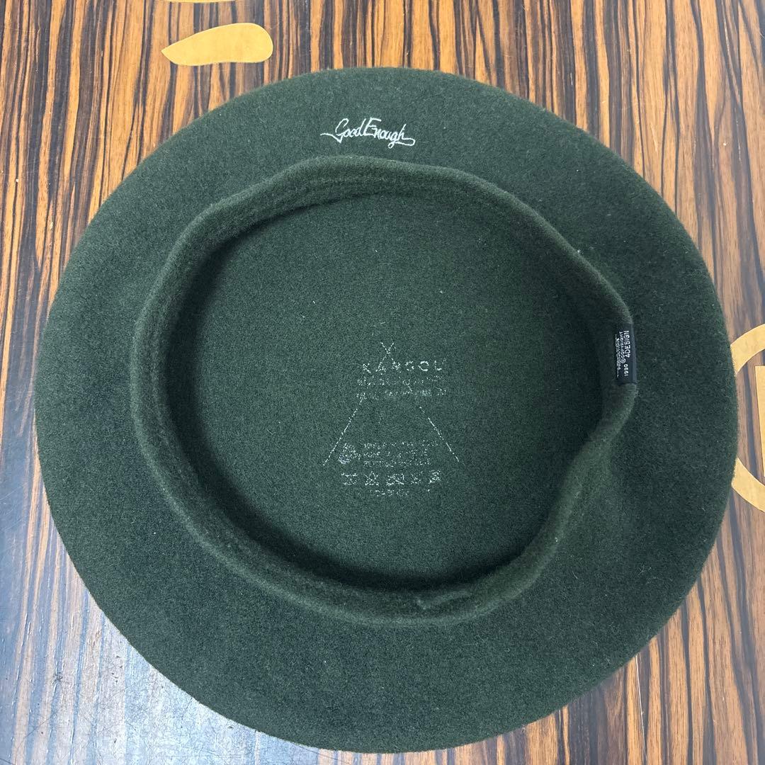 K*I様 GOODENOUGH × KANGOL ベレー帽 GOOD ENOUG