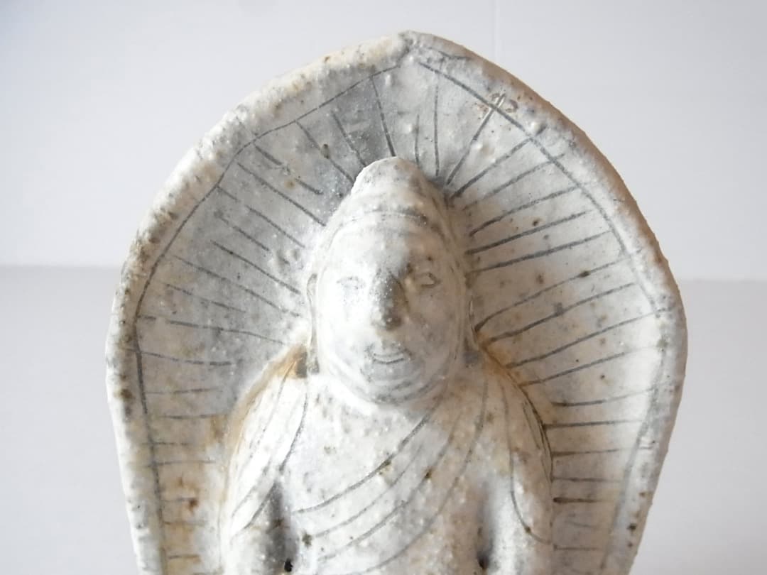 小嶋亜創『粉引陶仏』初期伊万里 李朝 古唐津 黒高麗 オンギ くらわんか