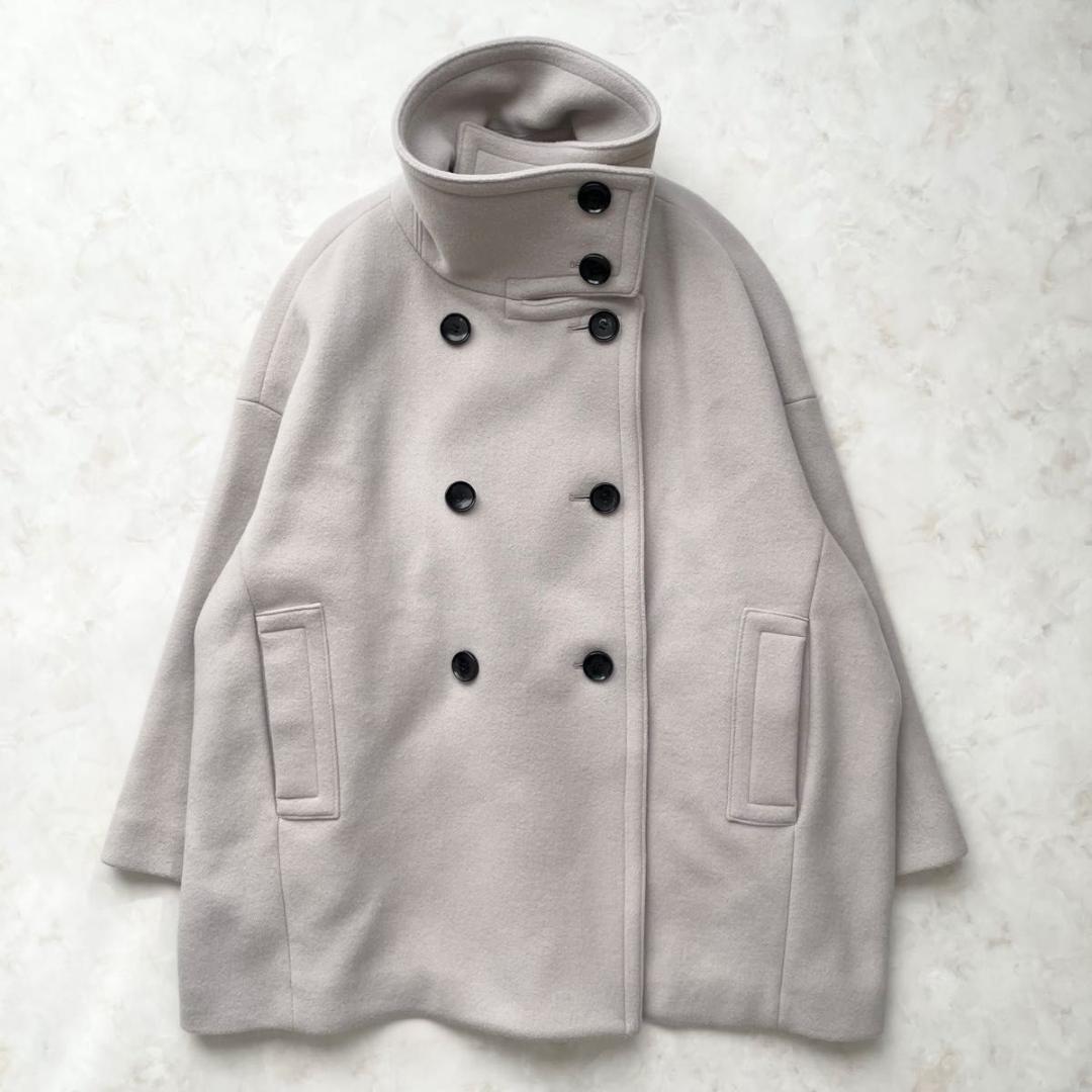 Noble ノーブル スタンドカラーオーバーコート