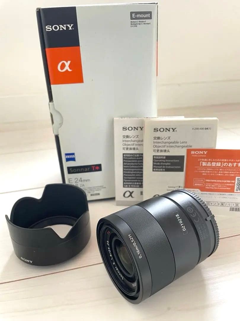 早い者勝ち‼️美品‼️SONY 単焦点レンズ Eマウント用 SEL24F18Z‼️