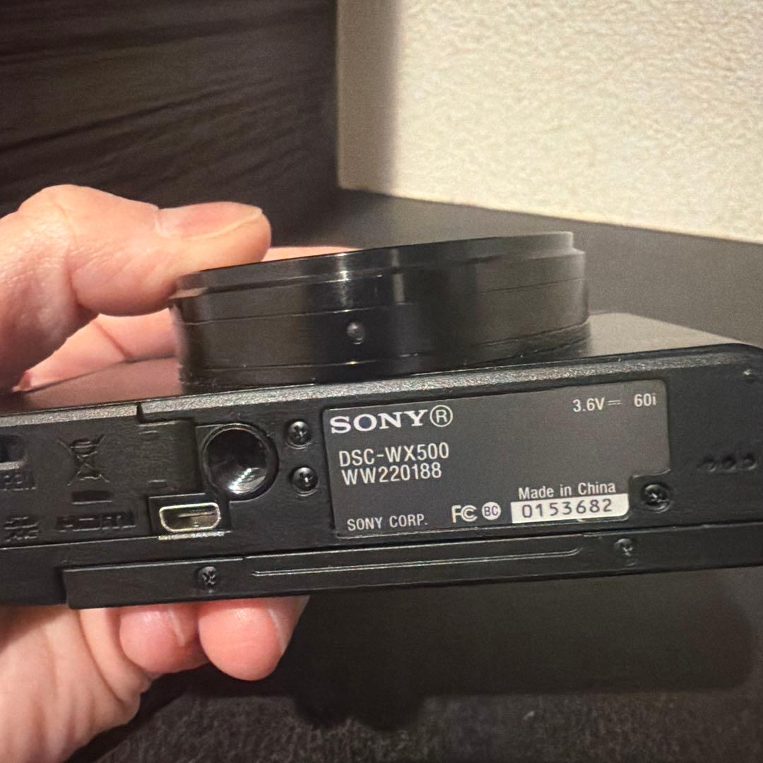 SONY 美品 Cyber-shot DSC-WX500 別売り正規品ケース付き