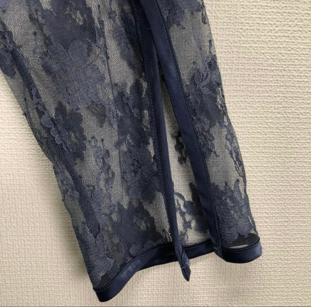 うた　アメリ　レーススリーブドレス　ワンピース　長袖 パーティードレス