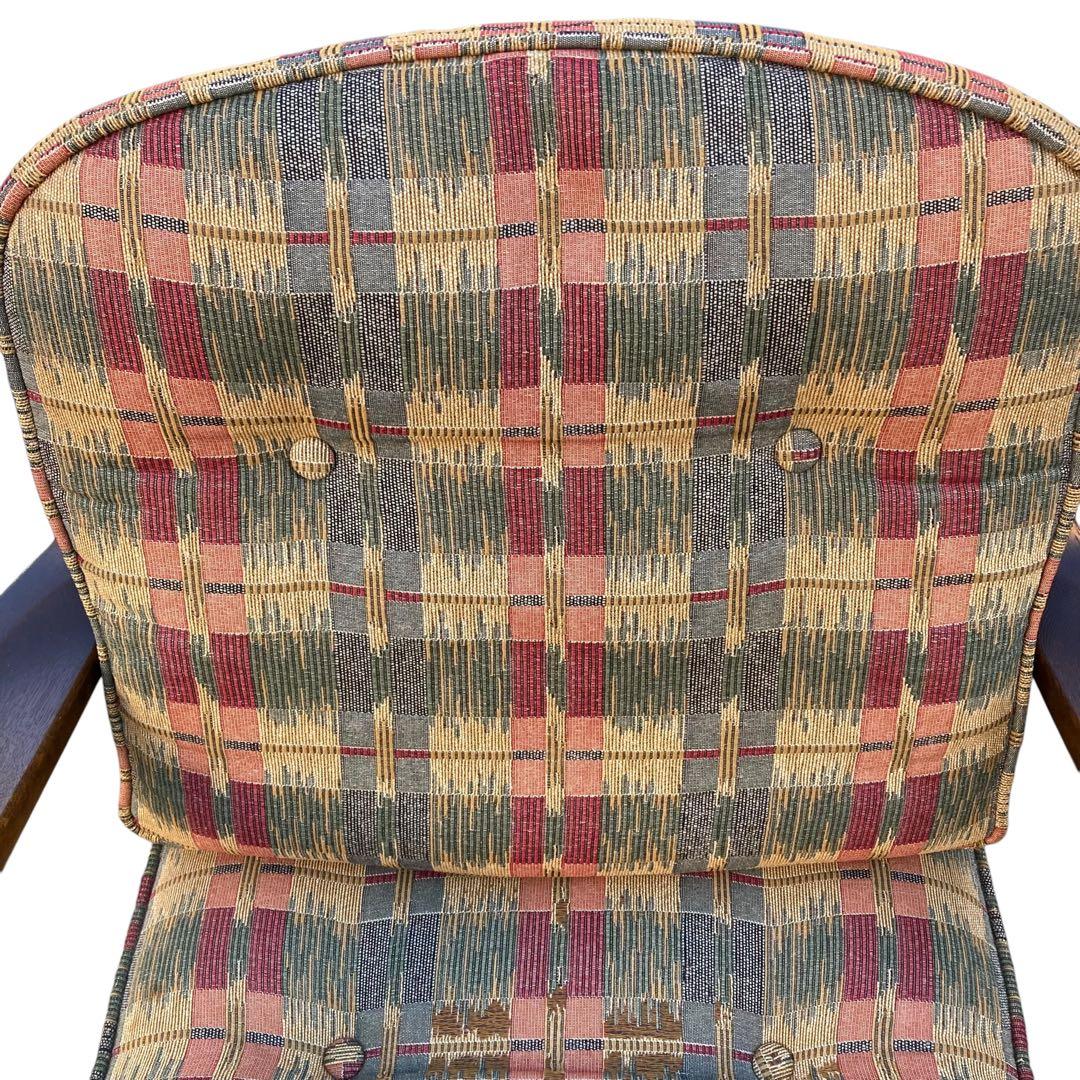 飛騨産業 キツツキ アンティーク シングルソファ　チェア　穂高　①