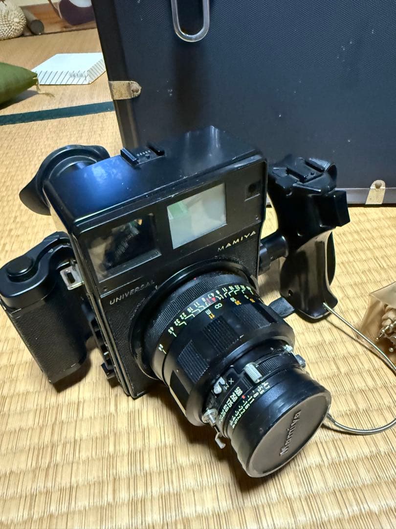 【値下げ】Mamiya Universal フィルムカメラ 75mmレンズ
