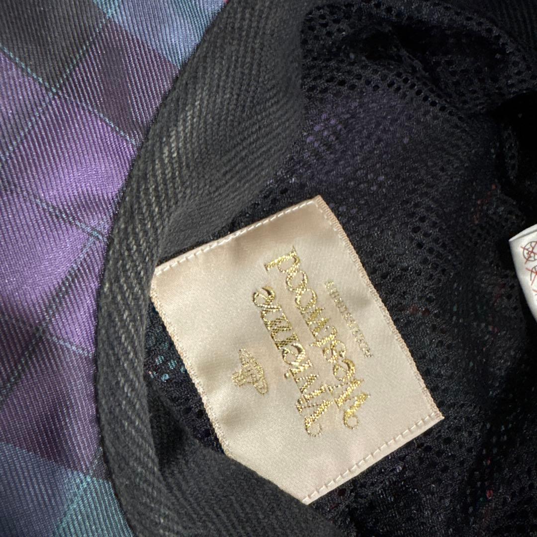 希少/人気ビビアンウェストウッド　チェック　オーブ/パイロット　ホームズハット