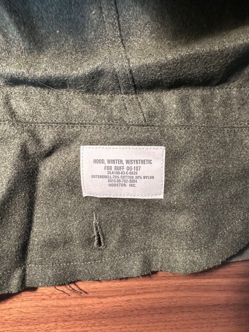 HOUSTON M-65パーカー 3WAYモッズコート ライナー・フード付き