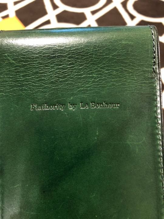 Flathority by Le Bonheur  ペンケース　3本入り　緑色