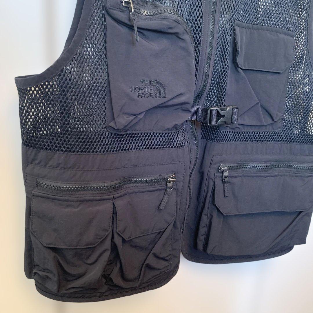 THE NORTH FACE ザノースフェイス メッシュベスト ブラック Ｍ