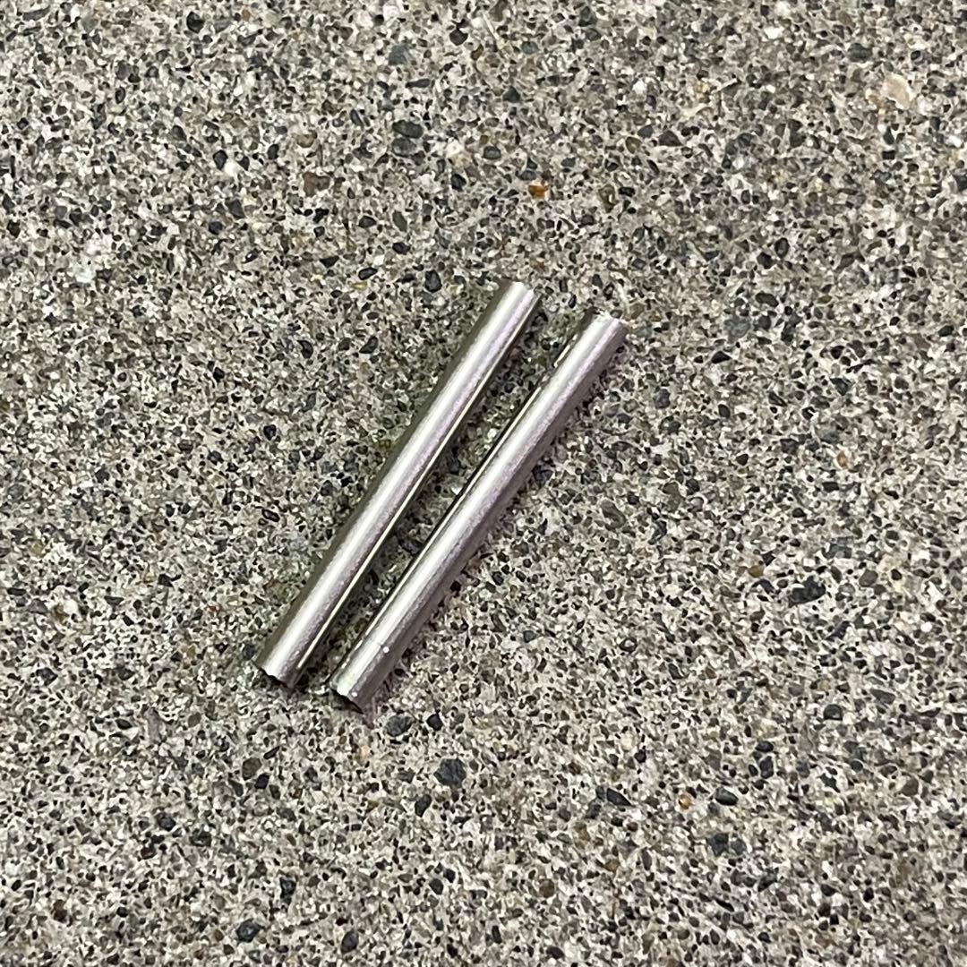 松下庵 M74 パネライ ストラップ ブラック＆ライムグリーン 24-24mm