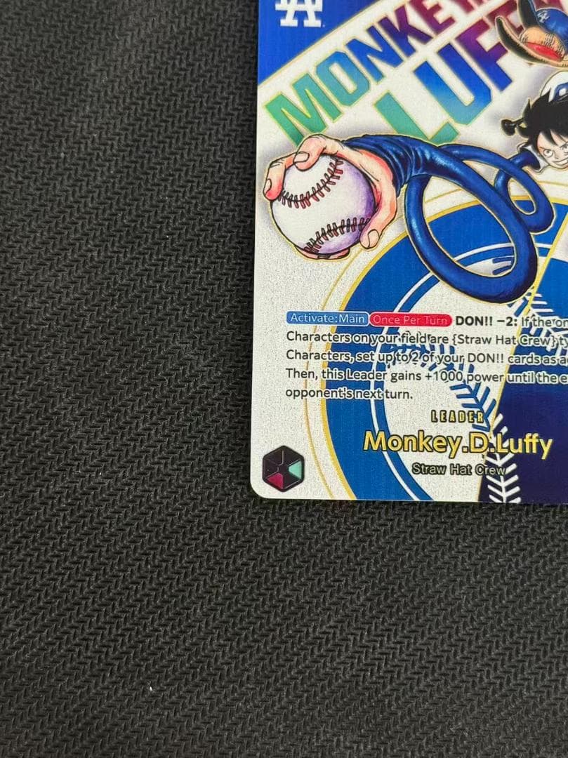 ワンピース モンキー・D・ルフィ　ドジャース 大谷翔平 コラボカード