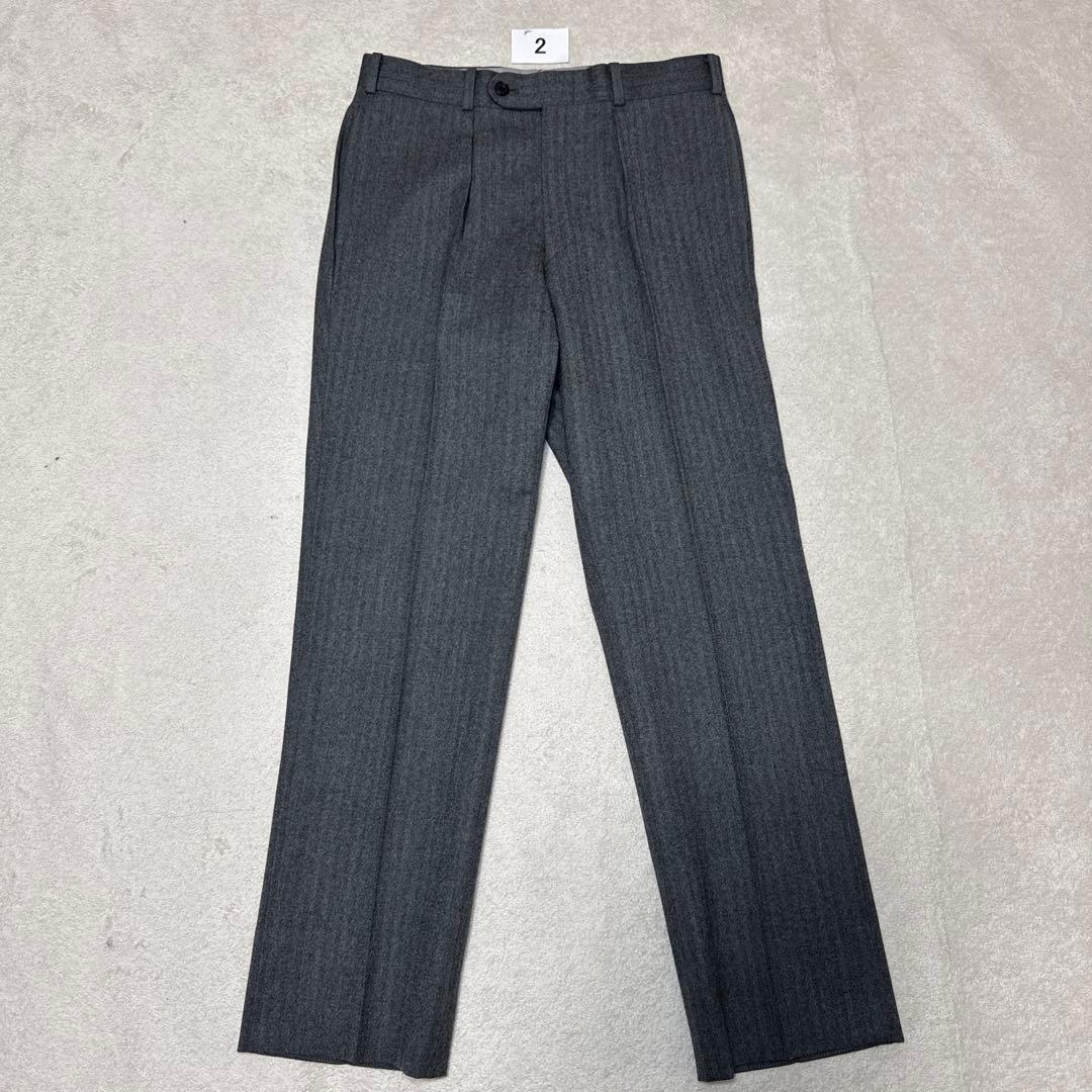 02 極美品　マッキントッシュロンドン　スリーピース　スーツ　A5 グレー