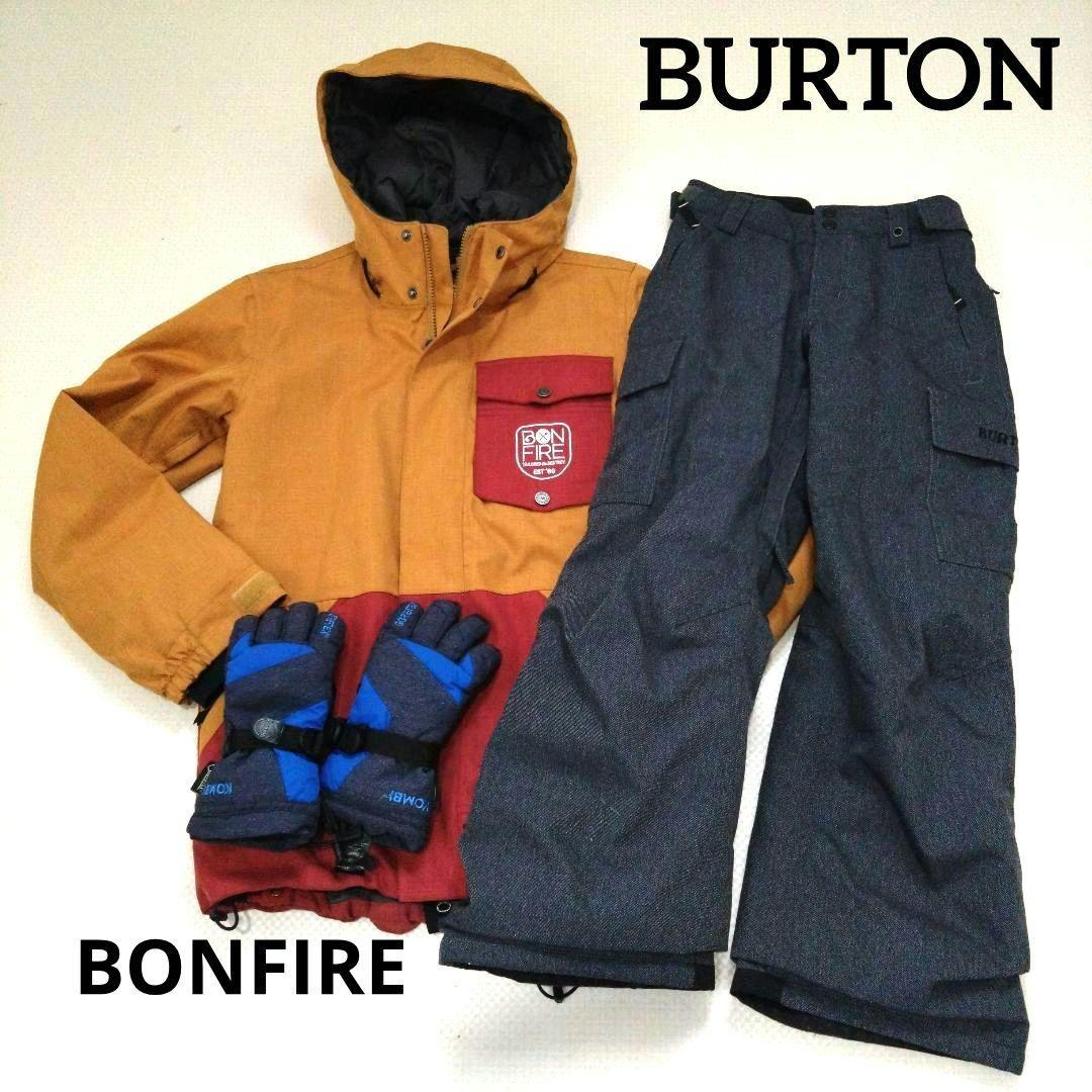 【最終値下】【美品】バートン ボンファイア スノーボードウェア S 手袋付