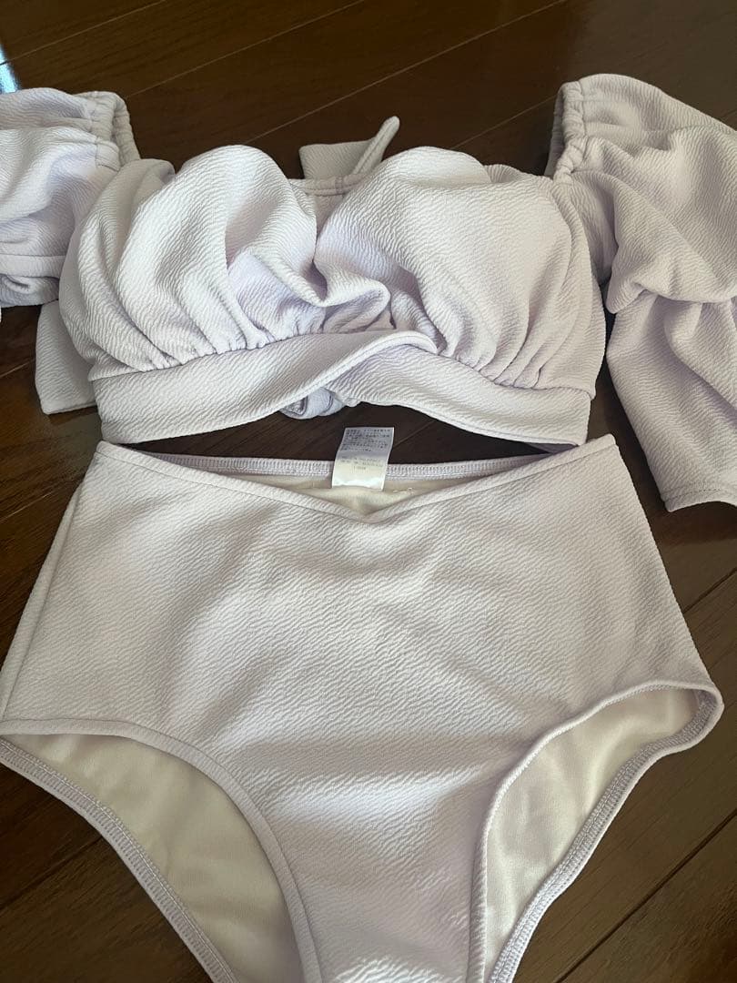 エイミーオフショルダートップスバックリボンオフショルダーSET UP リエンダ