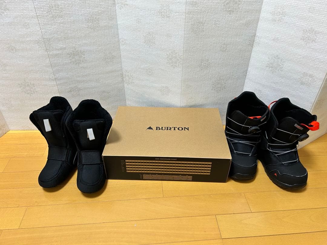 バートン　ジュニアスノーボードブーツ美品ZIPLINE BOA 22センチ