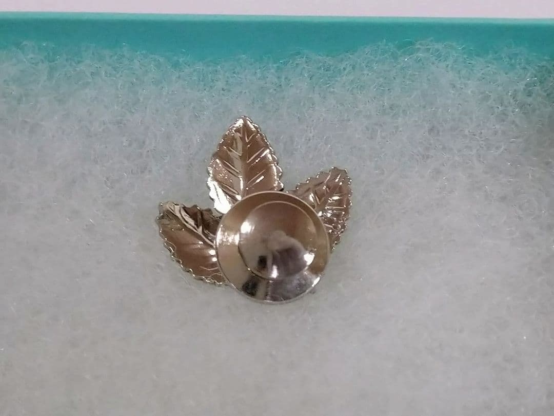 ティファニー　TIFFANY　リーフ　ピン　ブローチ