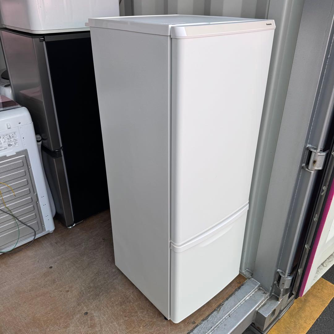 C7432★2022年製美品★パナソニック 冷蔵庫 マットホワイト 自動霜取り