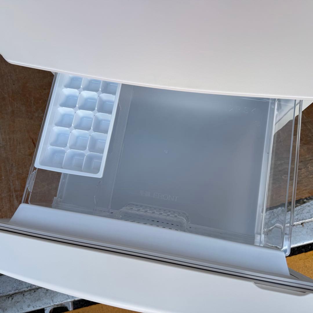 C7432★2022年製美品★パナソニック 冷蔵庫 マットホワイト 自動霜取り