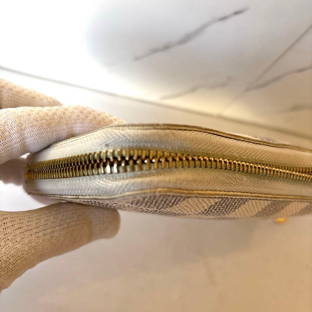 ルイヴィトン☆ジッピーウォレット ダミエアズールN60019