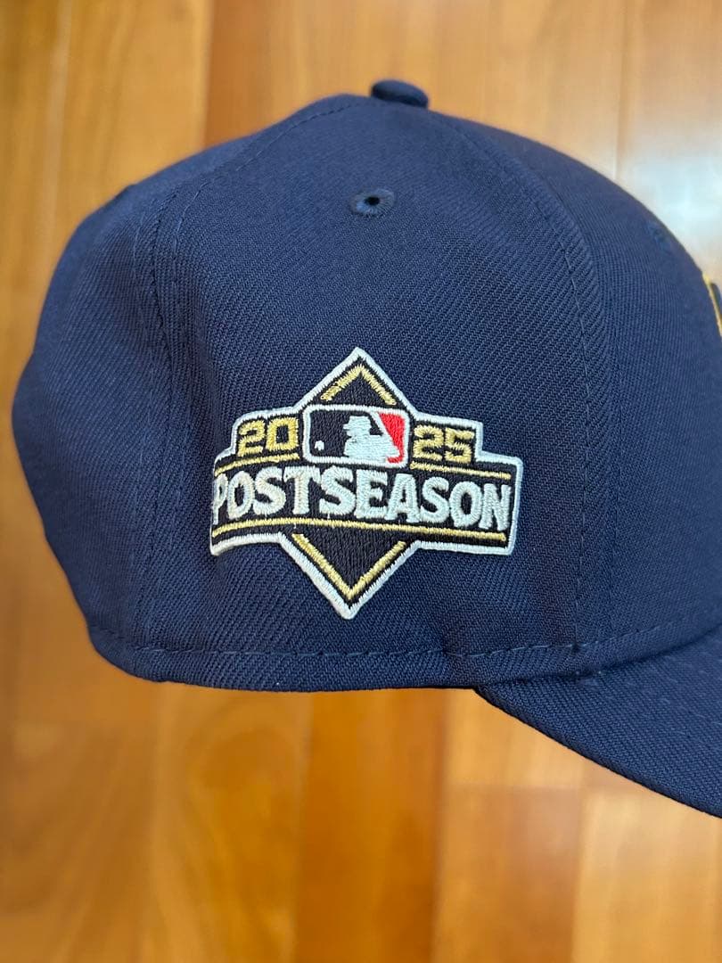 新品 ブリュワーズ2025ポストシーズン9FORTY M-CROWN キャップ