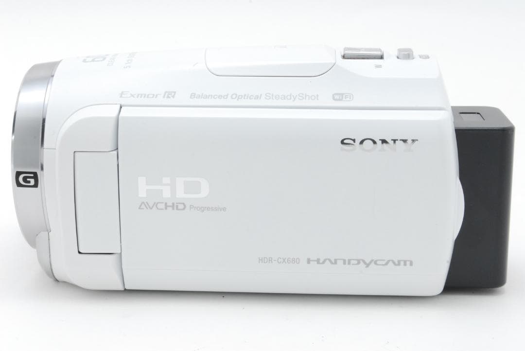 【美品】 ソニー SONY HDR-CX680 ホワイト