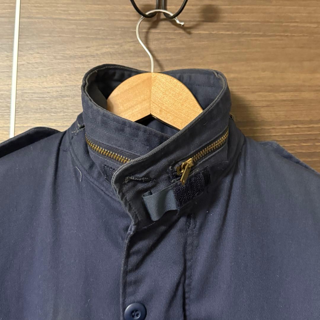 80s Alpha M-65 X-SMALL REGULAR ネイビー usa製