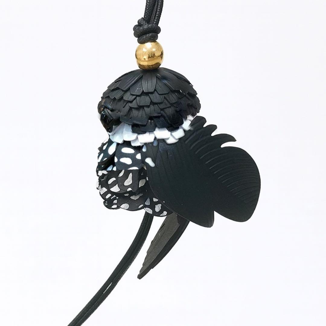 未使用　ロエベ　バードチャーム　クラッシックカーフ　現行品