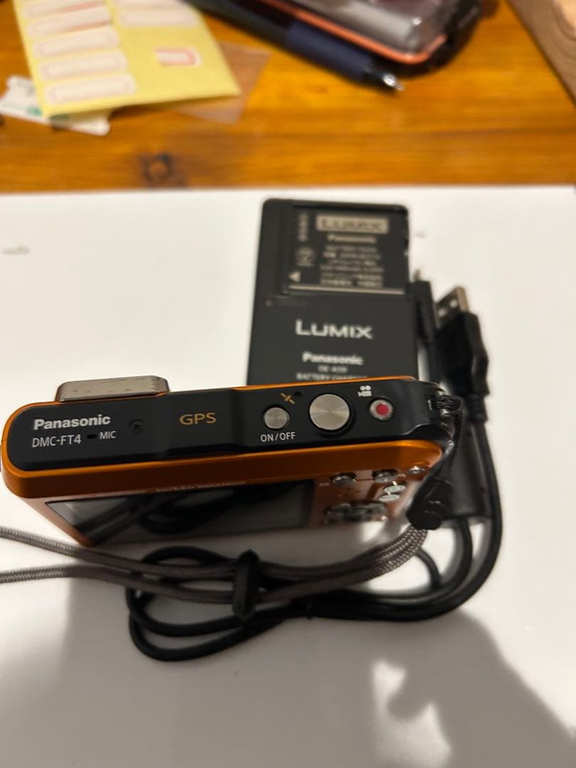 LUMIX デジタルカメラ FT4 水中撮影　新古品