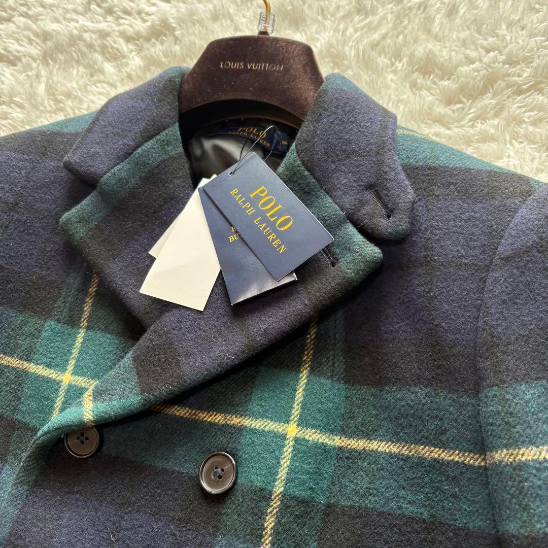 E**様 新品・未使用・タグ付き ポロラルフローレン　ジャケット チェック グリ