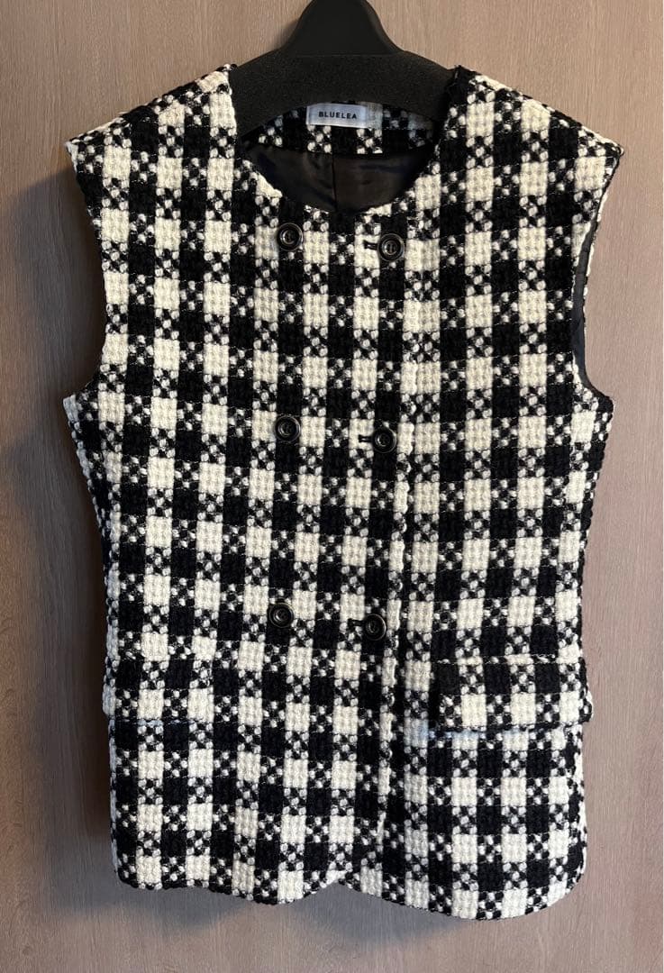 【完売/レア】BLUELEA ブルレア オリジナル ツイードジレ ベスト