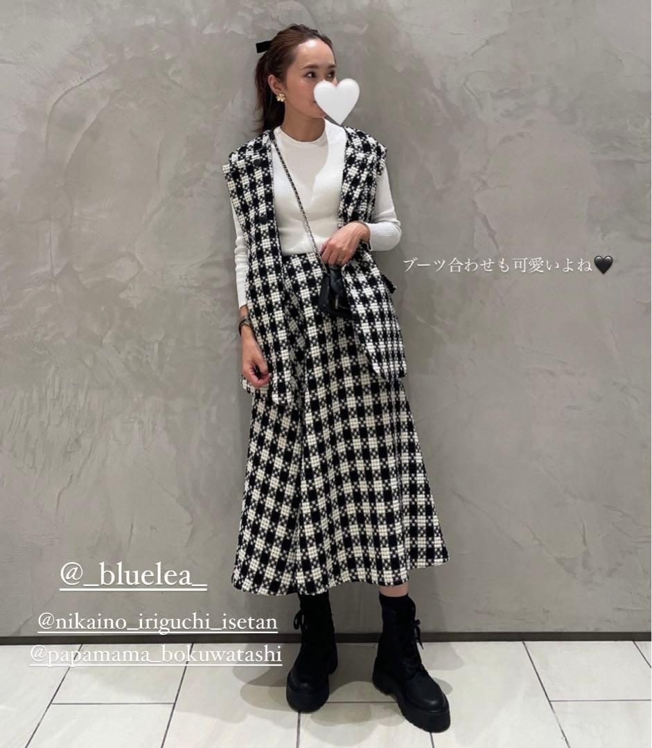 【完売/レア】BLUELEA ブルレア オリジナル ツイードジレ ベスト