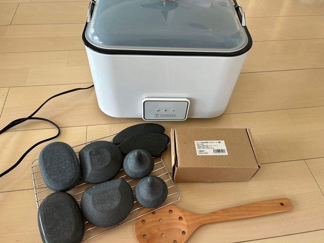 バザルトストーン　ホットストーンウォーマー　玄武岩