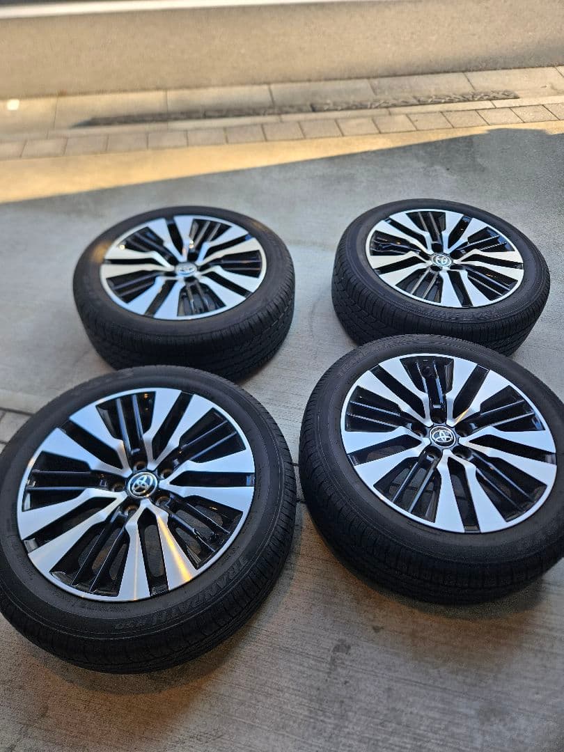専用。30アルファード純正18インチ ホイールセット 235/50R18　４本