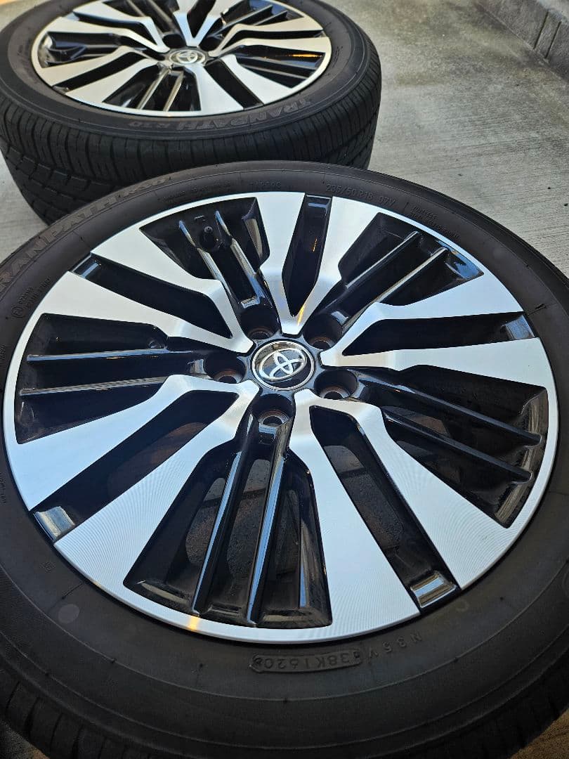 専用。30アルファード純正18インチ ホイールセット 235/50R18　４本